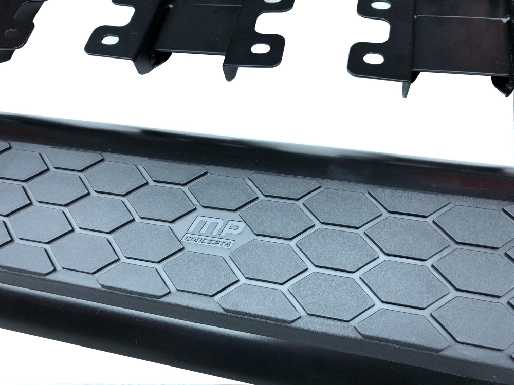 Aluminum Side Steps - Svart Textur (WRANGLER 18-20 JL 4-doors) - 4