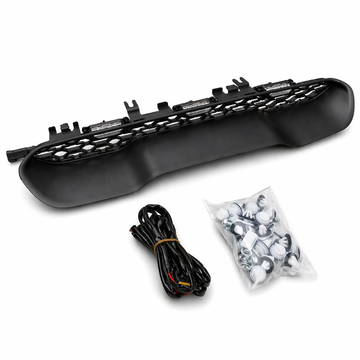 Motorhuv i aluminium – TRX-stil med LED – RAM 1500 DT 2019–2024 - 6