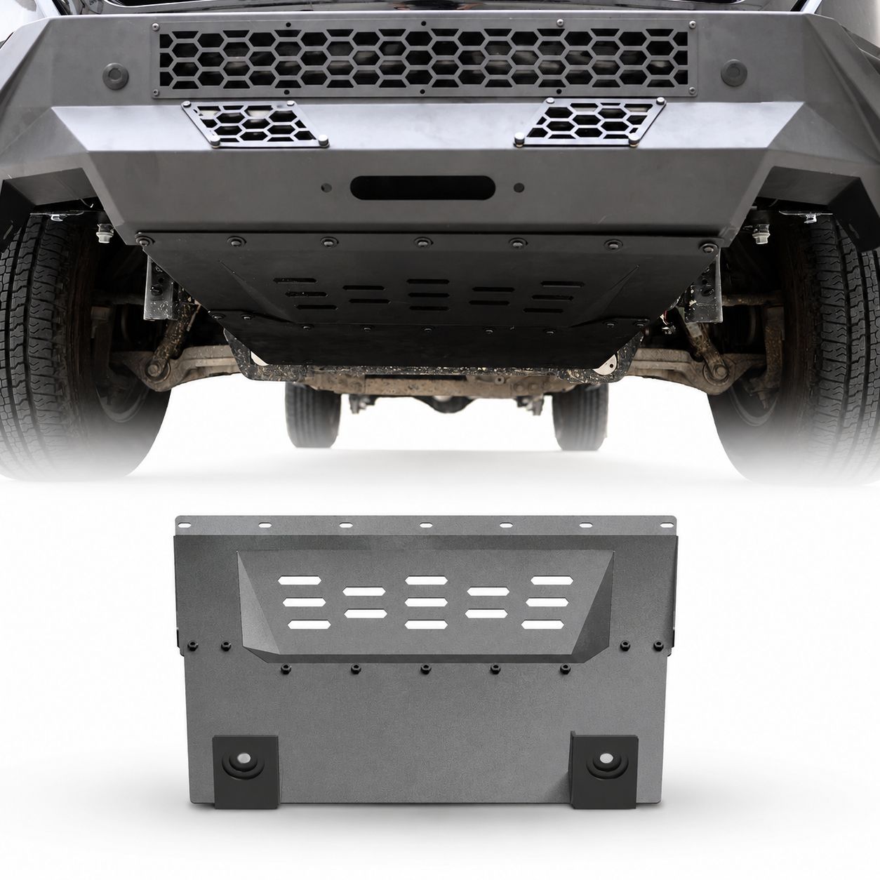 Frontstötfångare – Heavy Duty 4-i-1 med LED – RAM 1500 DT 2019–2024 - 5