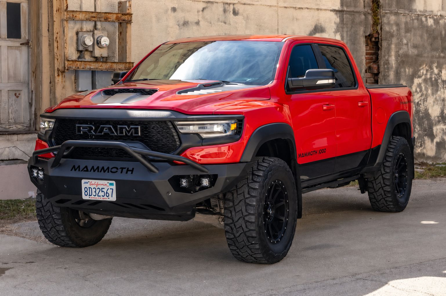 Frontstötfångare – Mammoth med LED – RAM 1500 TRX - 5