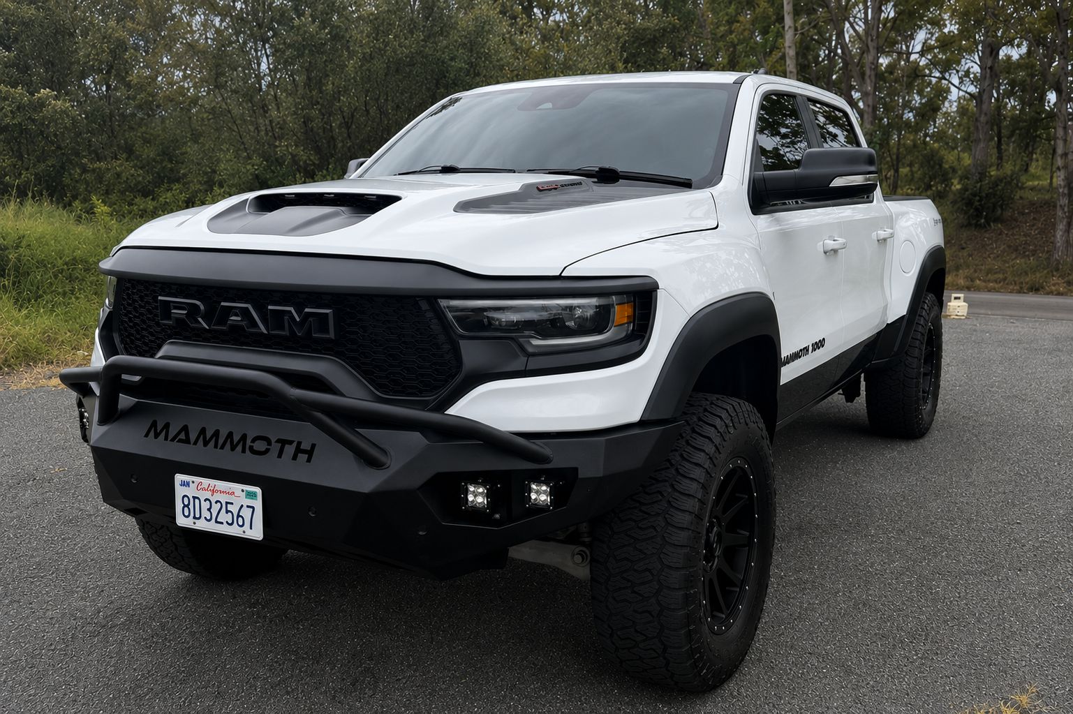 Frontstötfångare – Mammoth med LED – RAM 1500 TRX - 3