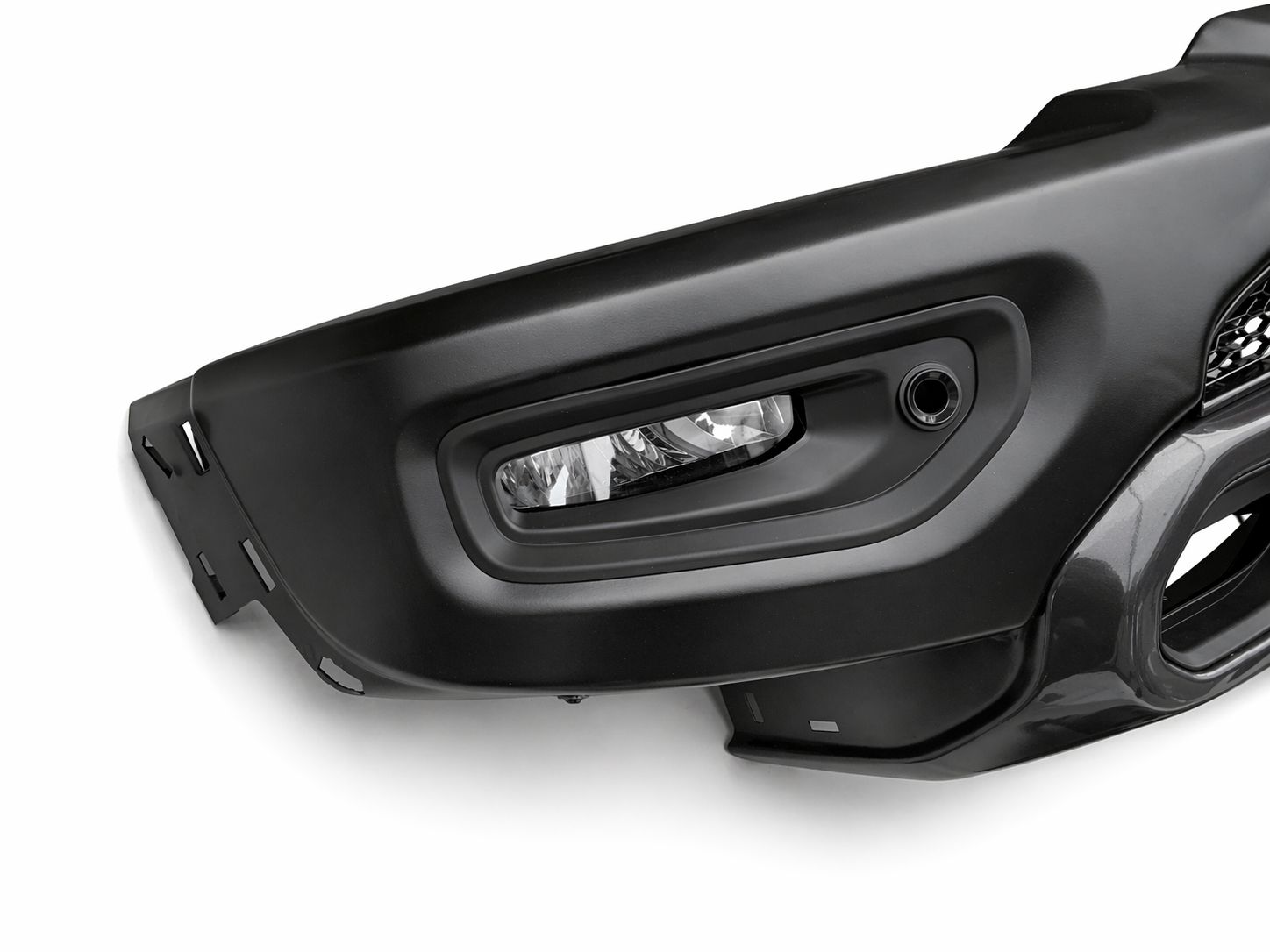 Frontstötfångarsats – TRX-stil med grill och LED-dimljus – RAM 1500 DT 2019–2023 Limited och Longhorn - 5