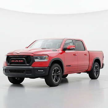 Frontstötfångare – Heavy Duty – mattsvart – RAM 1500 DT 2019–2023, utom Rebel