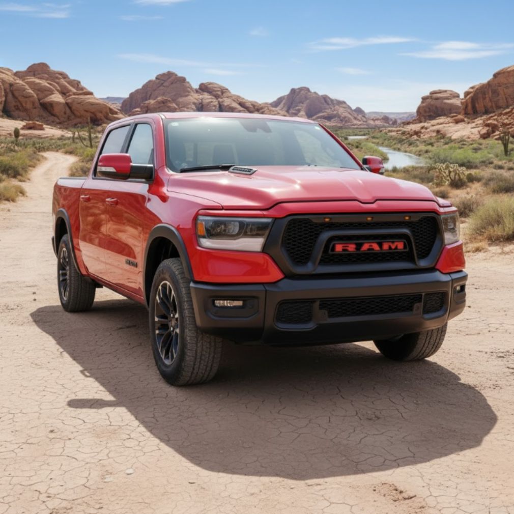 Frontstötfångare – Heavy Duty – mattsvart – RAM 1500 DT 2019–2023, utom Rebel - 7