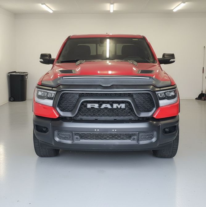 Frontstötfångare – Heavy Duty – mattsvart – RAM 1500 DT 2019–2023, utom Rebel - 8