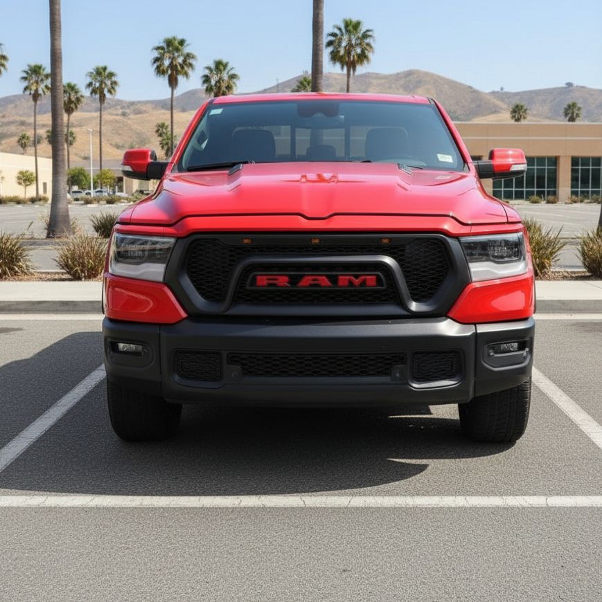 Frontstötfångare – Heavy Duty – mattsvart – RAM 1500 DT 2019–2023, utom Rebel - 5