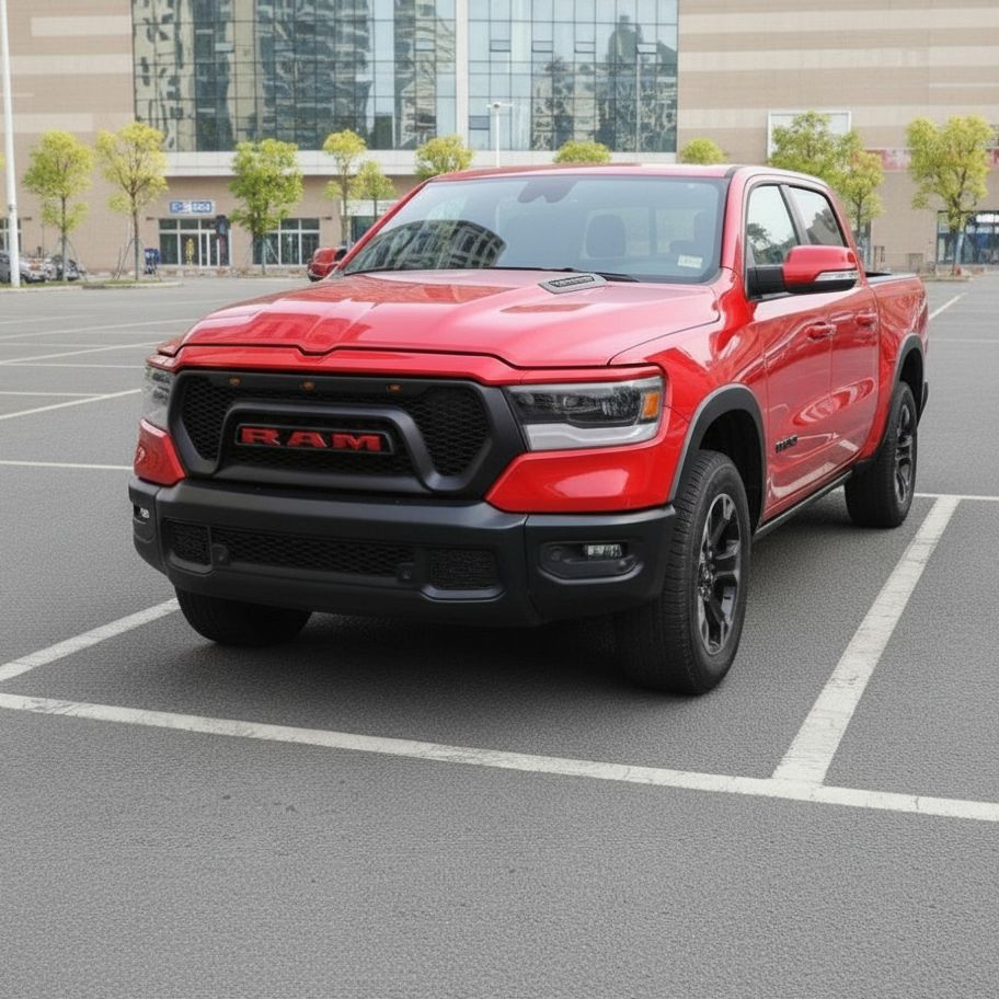 Frontstötfångare – Heavy Duty – mattsvart – RAM 1500 DT 2019–2023, utom Rebel - 6