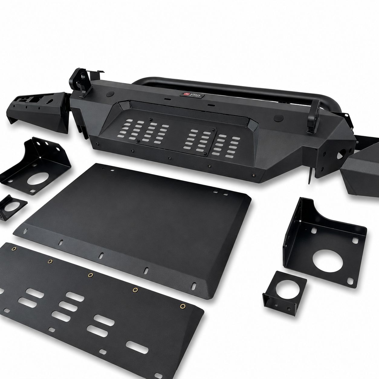 Frontstötfångare – Off-Road med frontbåge och LED-ramp – RAM 1500 DT 2019–2023, utom Rebel och TRX - 8