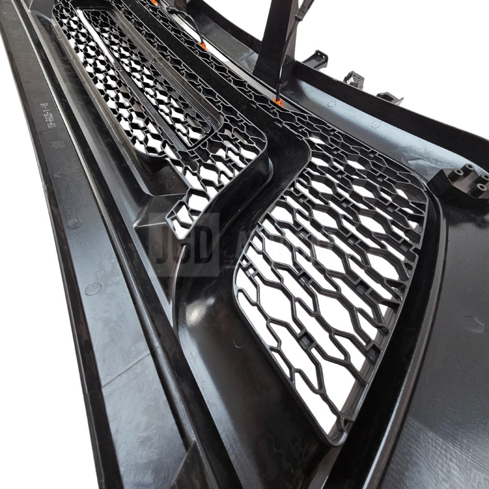 Övre grill med LED – Rebel-stil – mattsvart – RAM 2500/3500 2010–2018 - 12