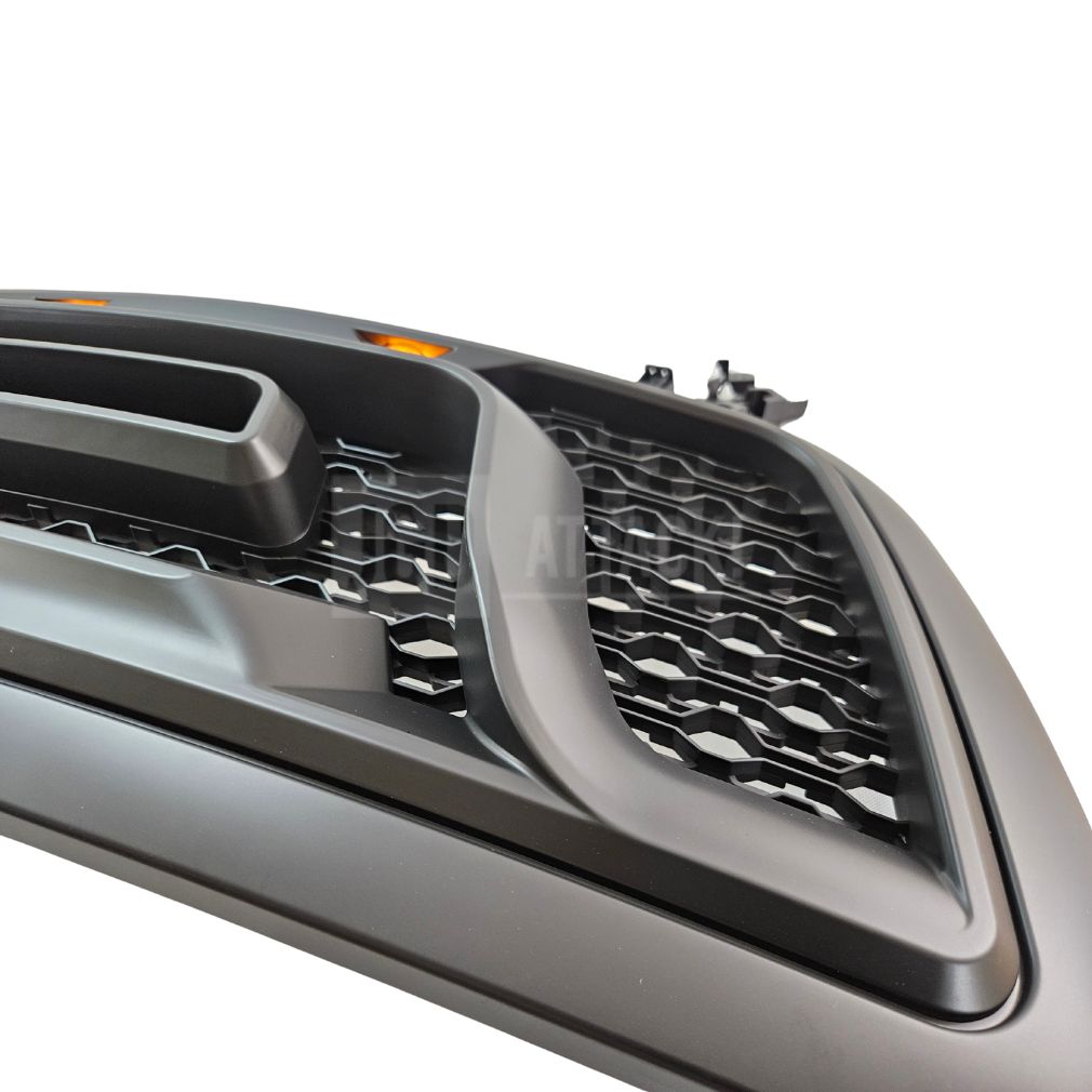 Övre grill med LED – Rebel-stil – mattsvart – RAM 2500/3500 2010–2018 - 11