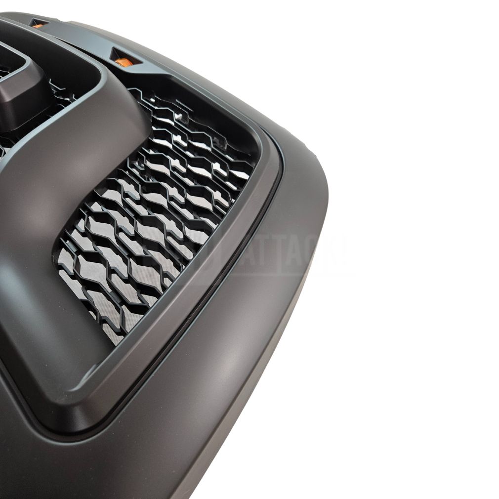Övre grill med LED – Rebel-stil – mattsvart – RAM 2500/3500 2010–2018 - 13