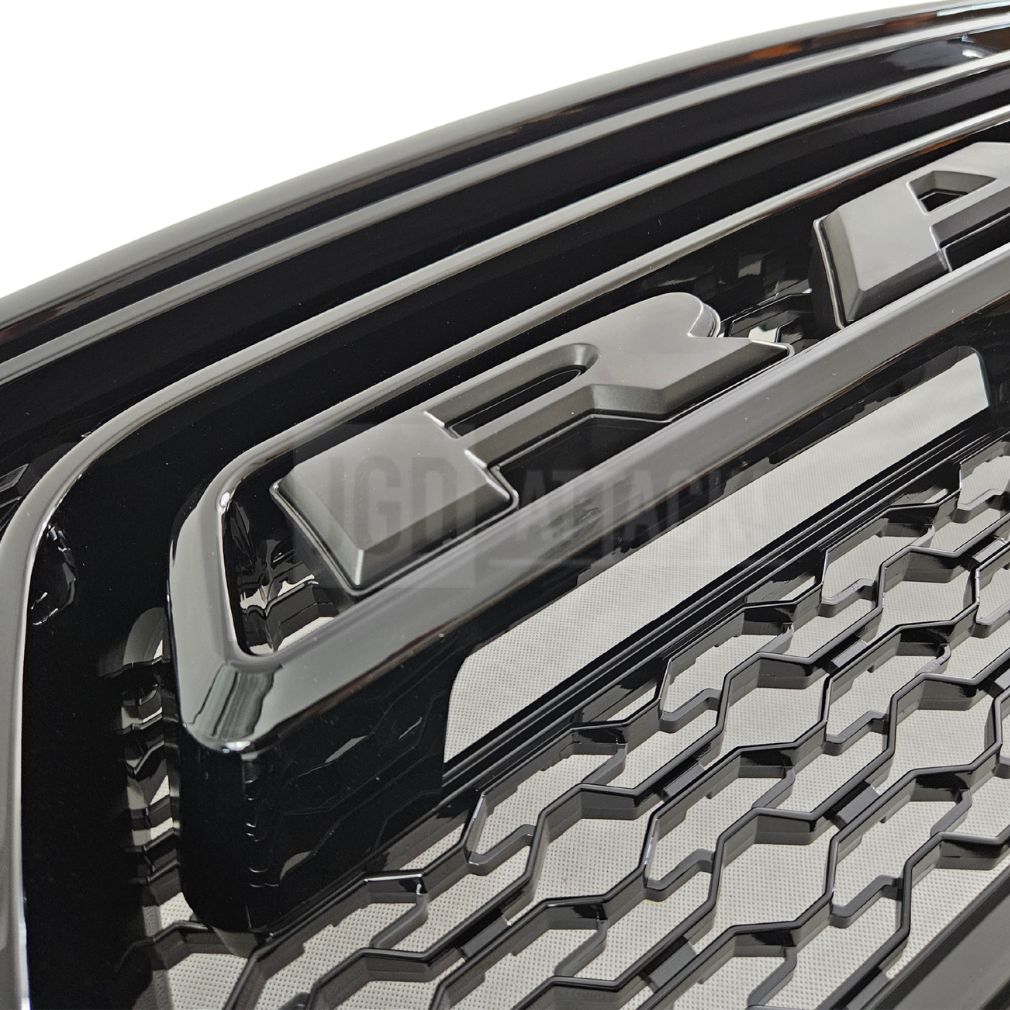 Övre grill med LED – blanksvart – för Rebel – RAM 1500 Rebel 2015–2018 - 2