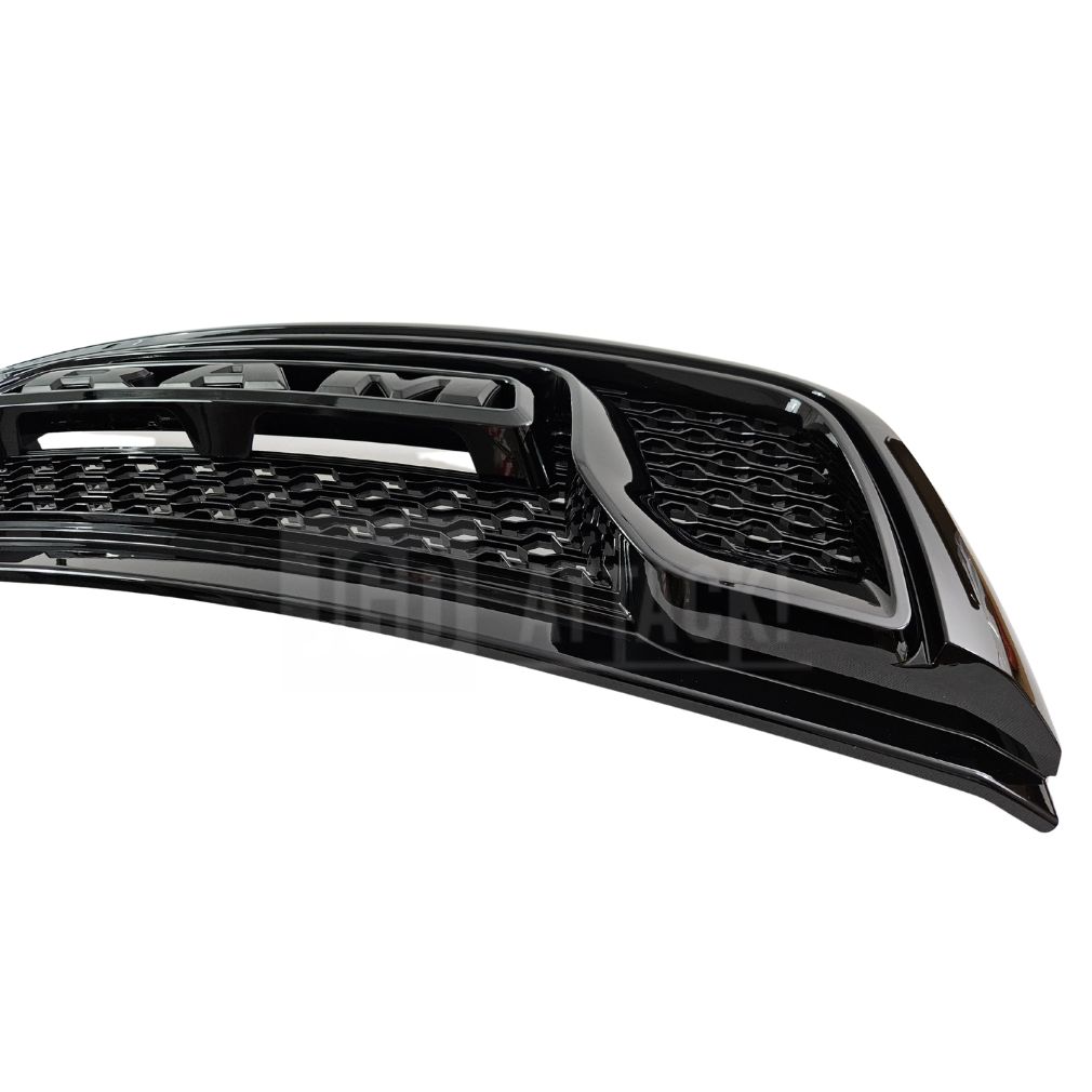 Övre grill med LED – blanksvart – för Rebel – RAM 1500 Rebel 2015–2018 - 4