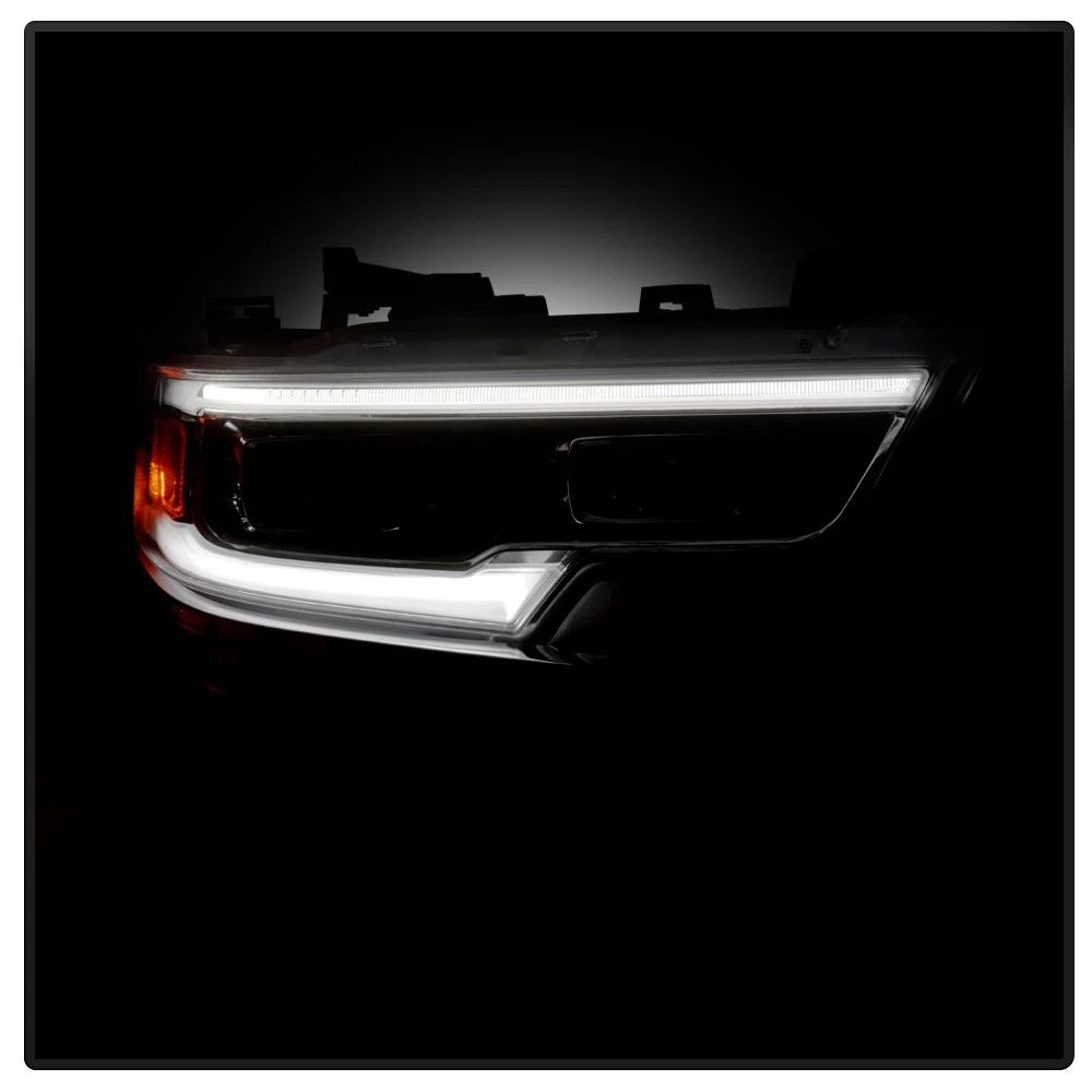 Full LED Matrix-strålkastare – krom – höger – RAM 1500 DT Limited och Longhorn 2019–2023 - 6