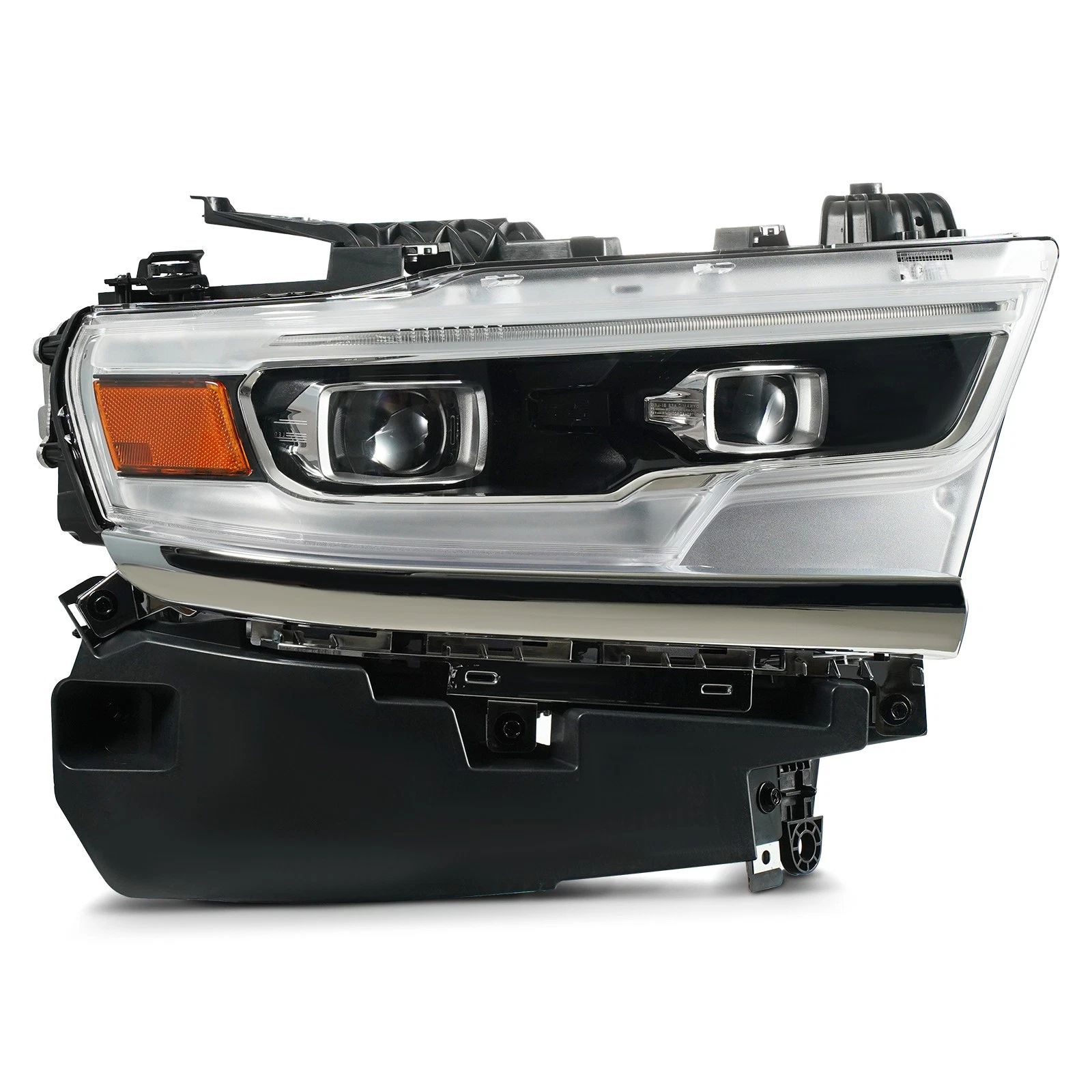 Full LED Matrix-strålkastare – krom – höger – RAM 1500 DT Limited och Longhorn 2019–2023