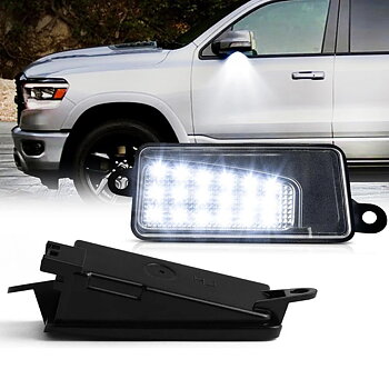 LED-markbelysning till backspeglar – par – RAM 2019–2023