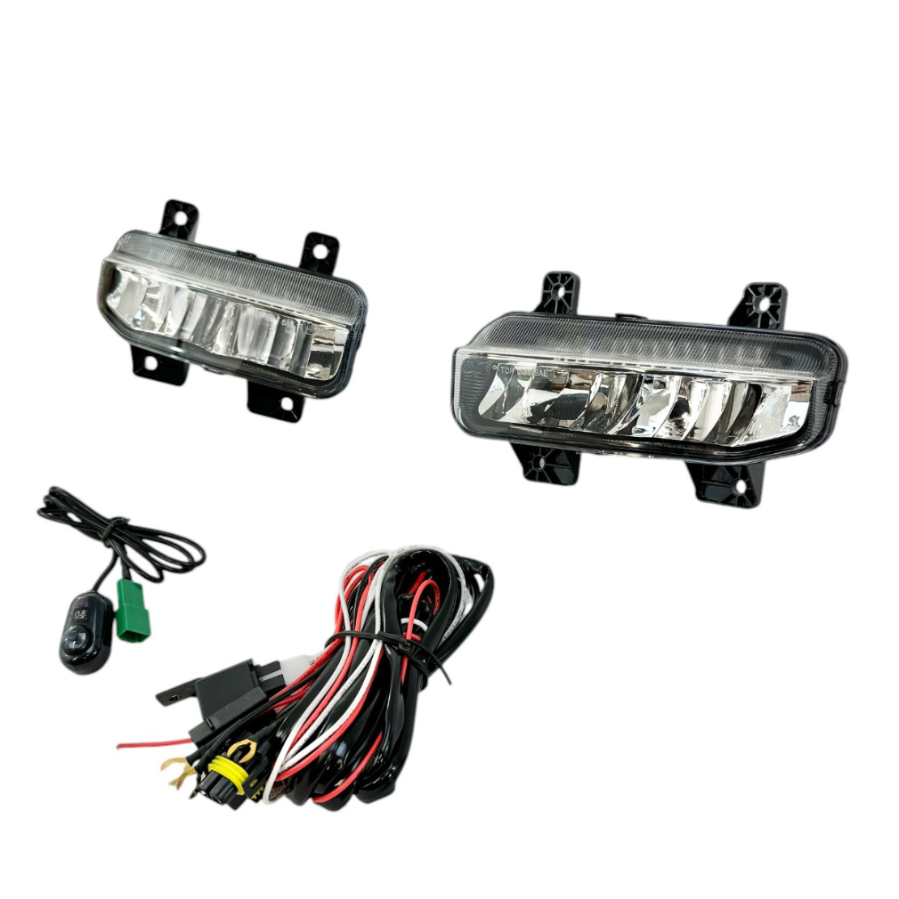 LED-dimljussats med kablage och strömbrytare – RAM 1500 DT 2019–2023