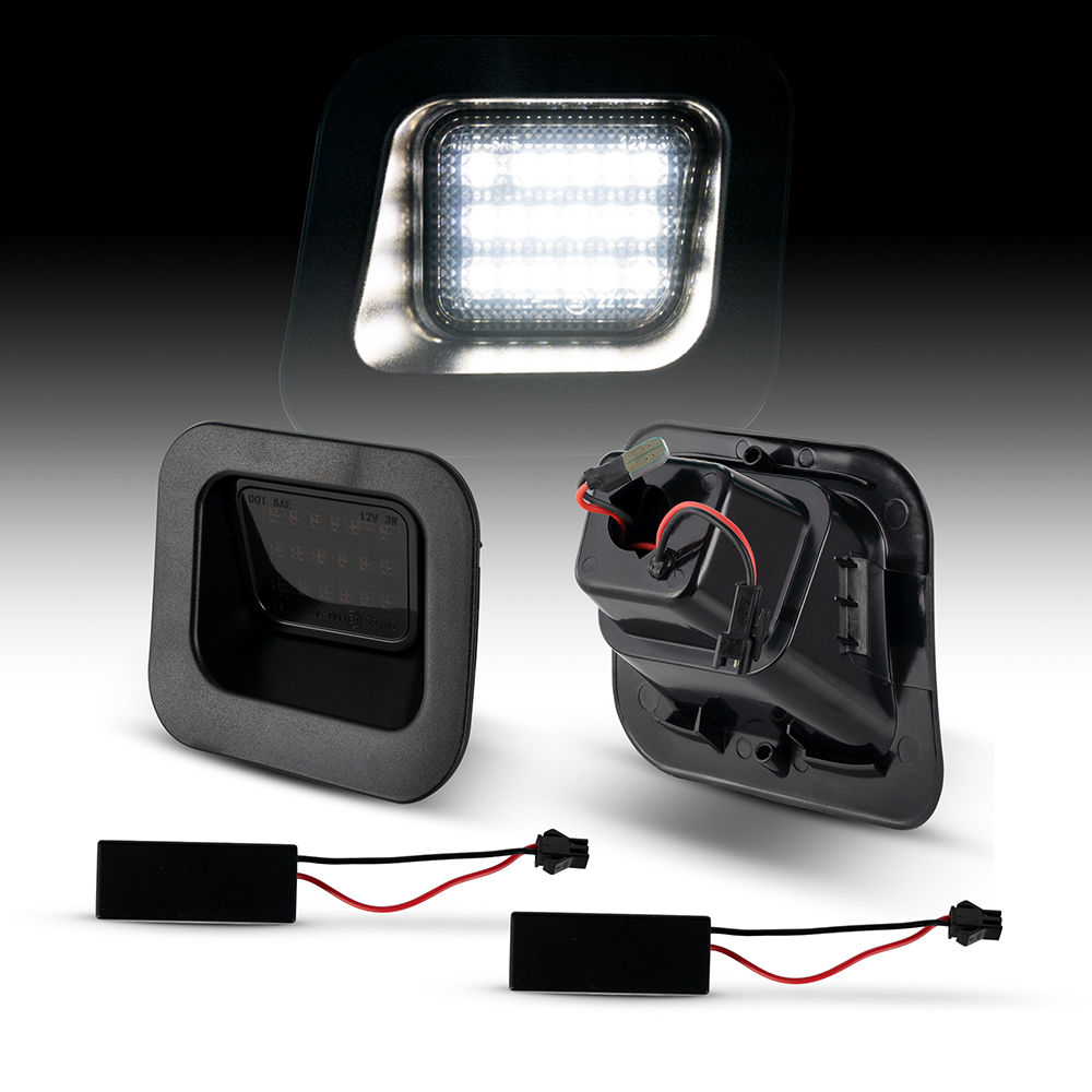 LED-skyltbelysning – röktonad – sats – RAM 2009–2018