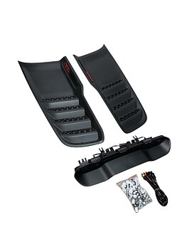 Huvventilation med LED – Supercharged – sats – RAM 1500 TRX 2021–2023 med TRX-huv