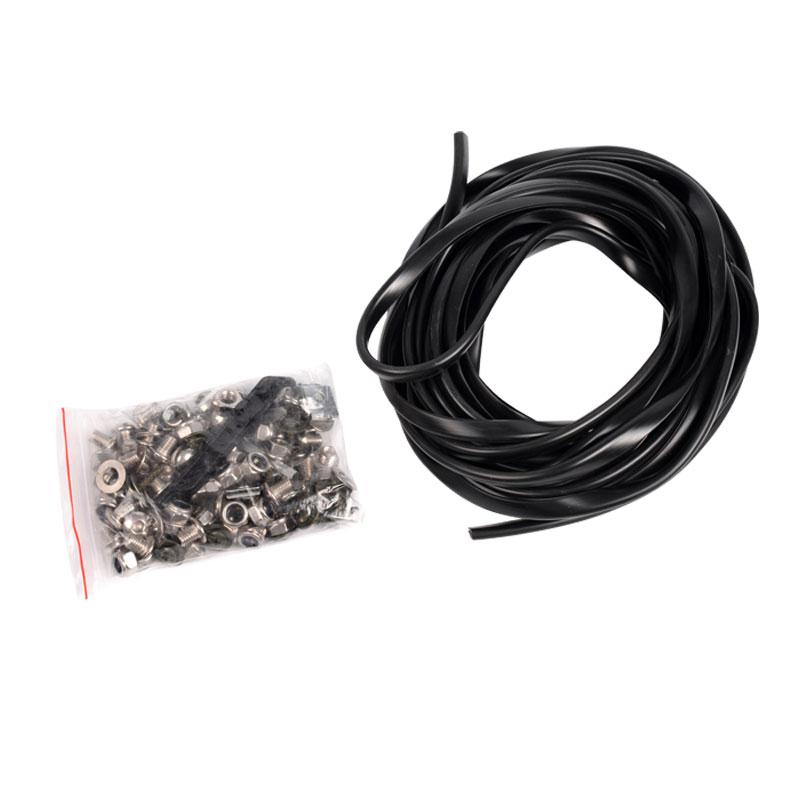 Skärmbreddare – Pocket – svart struktur – 4 delar – RAM 2500/3500 2010–2018 - 7