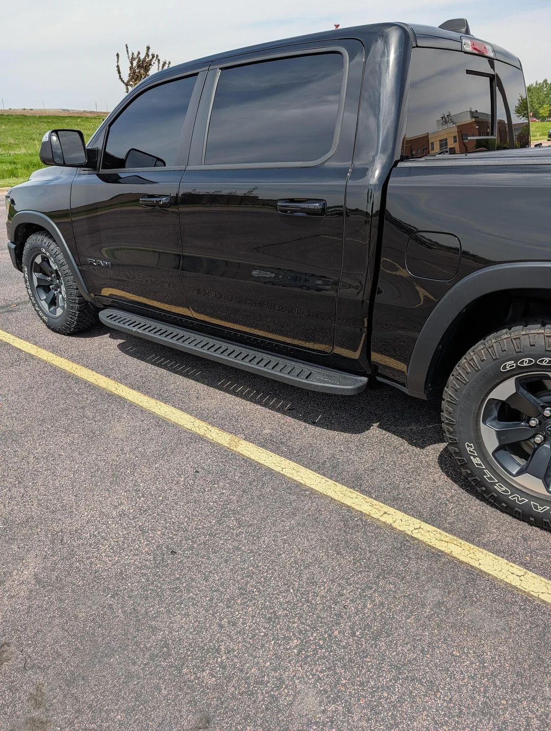Sidosteg – TRX-stil – svarta – par – RAM 1500 Crew Cab 2013–2018 - 7