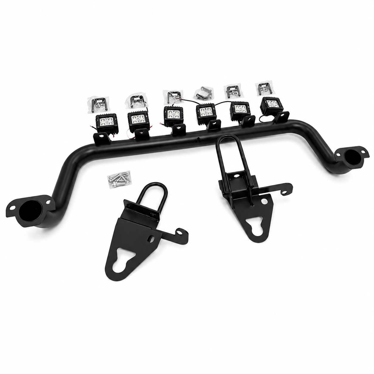 Frontbåge med LED-belysning – mattsvart – RAM 1500 DT 2019–2023 - 7