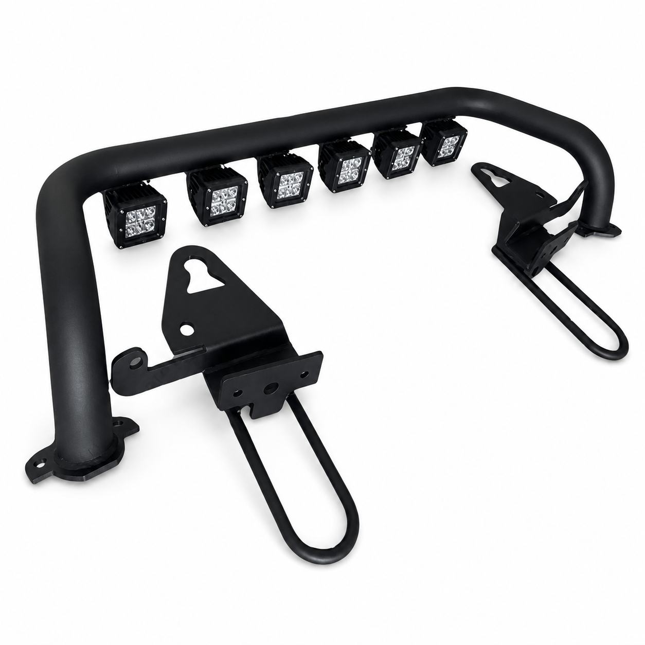 Frontbåge med LED-belysning – mattsvart – RAM 1500 DT 2019–2023 - 4