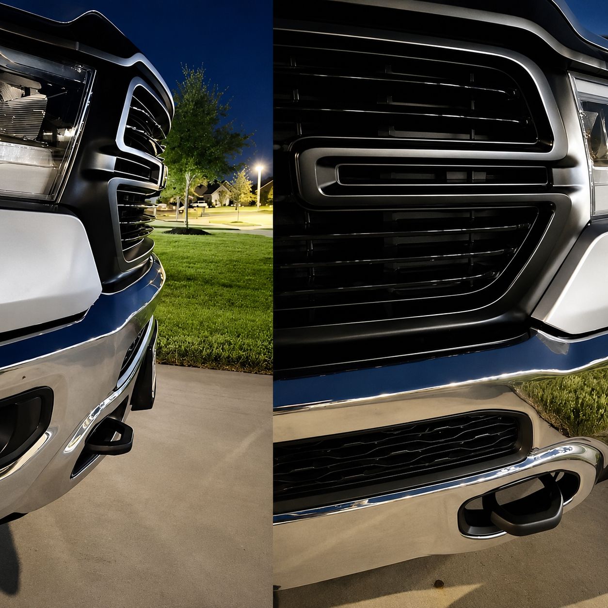 Bogseröglor fram – svarta – par – RAM 1500 DT 2019–2023 - 3