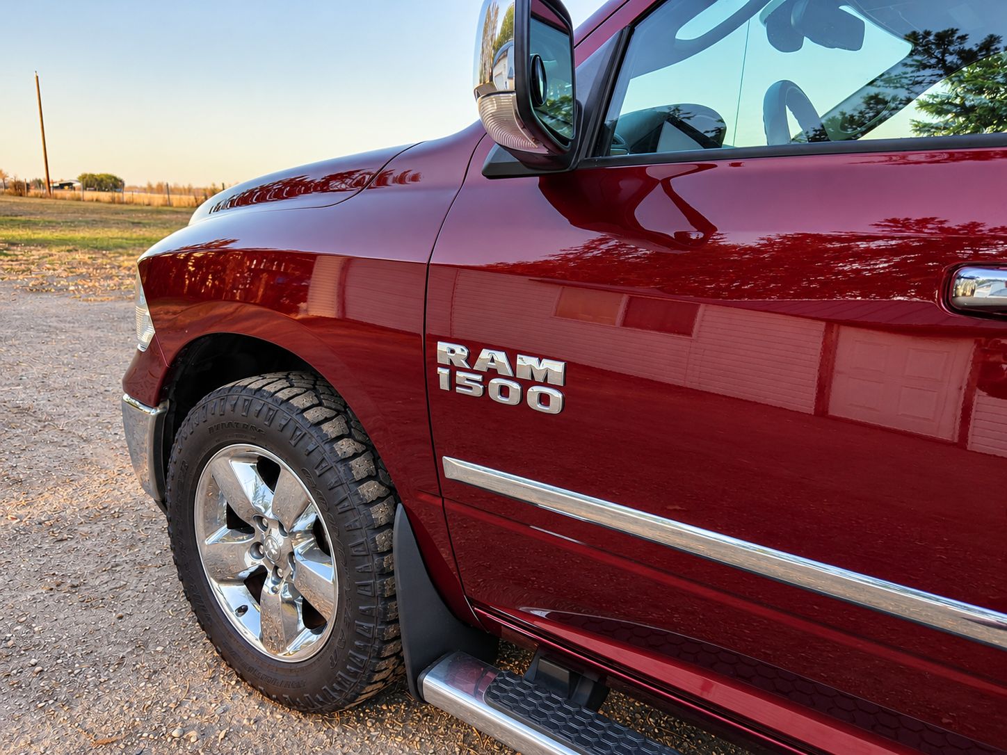 Stänkskydd fram och bak – 4 delar – RAM 1500/2500/3500 2009–2018 samt RAM 1500 Classic 2019–2024 - 3