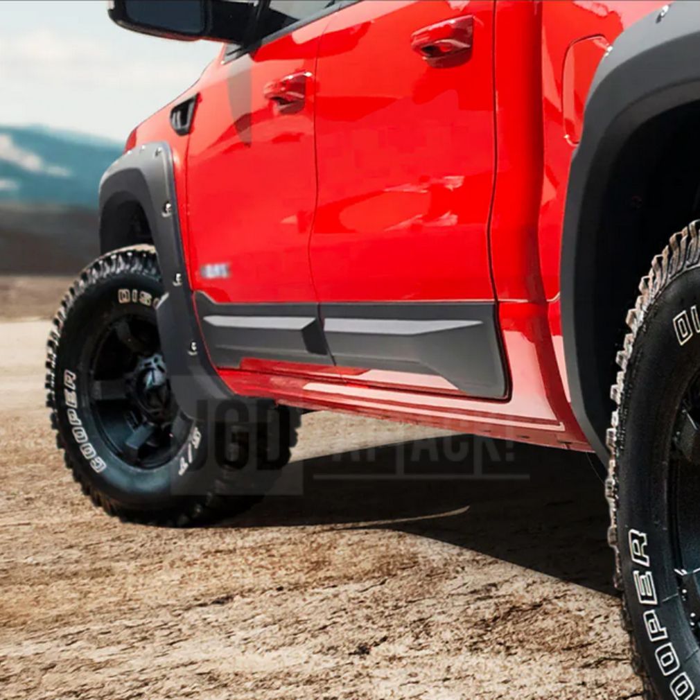 Skyddspaneler för dörrar och trösklar – sats – RAM 1500 DT Crew Cab 2019–2023 - 7