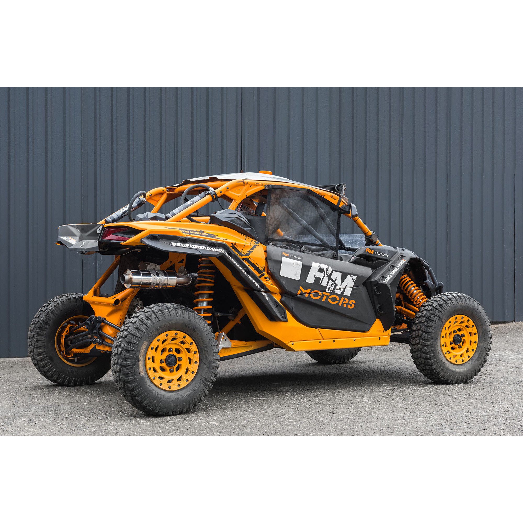 RM Motors Downpipe Can Am Maverick X3