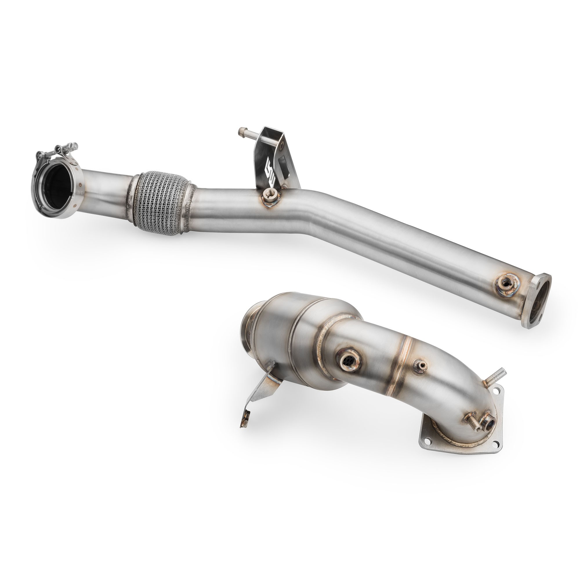 RM Motors Downpipe Hyundai Veloster N / Kona N med katalysator
