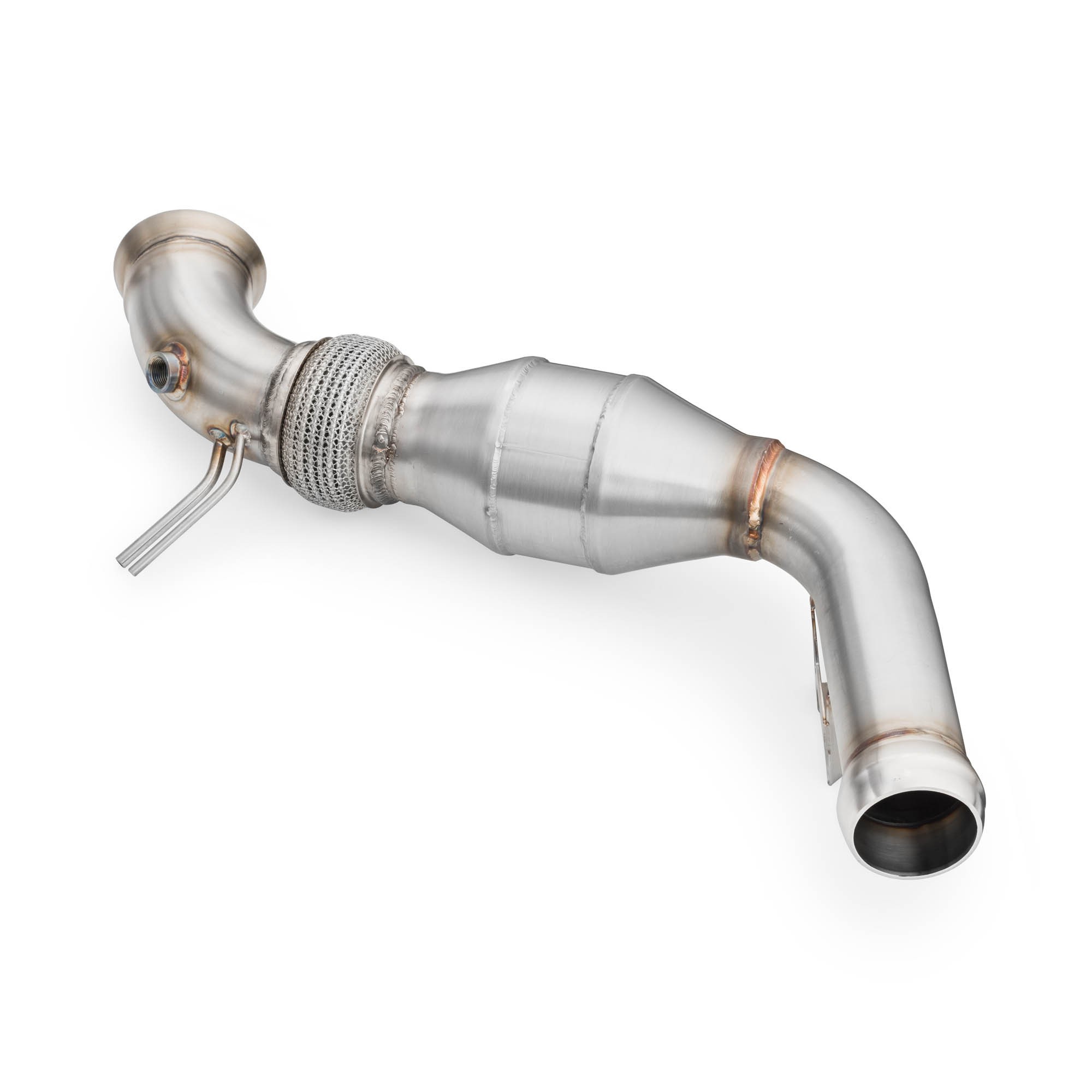 RM Motors Downpipe Mercedes-Benz W204 S204 220CDI EURO 4 med ljuddämpare