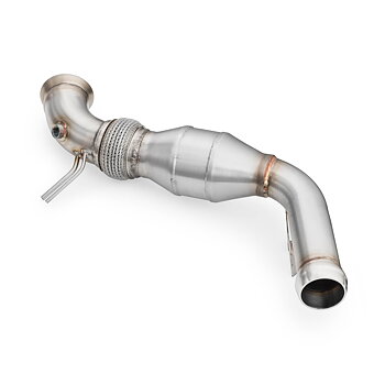 RM Motors Downpipe Mercedes-Benz W204 S204 220CDI EURO 4 med ljuddämpare