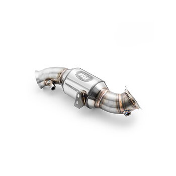 RM Motors Downpipe Mercedes-Benz W205 C200 2.0 Turbo med ljuddämpare