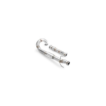 RM Motors Downpipe SAAB 9-5 Mk1, Mk2 2.0T, 2.3T B205, B235 med katalysator