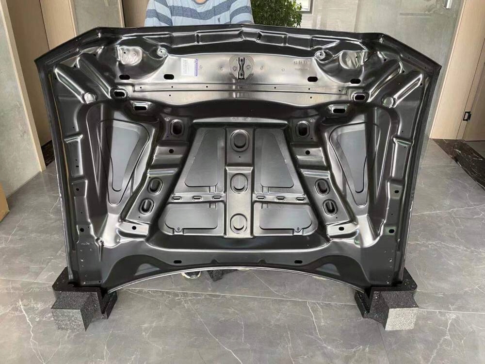 Motorhuv i aluminium – SRT-stil - 8