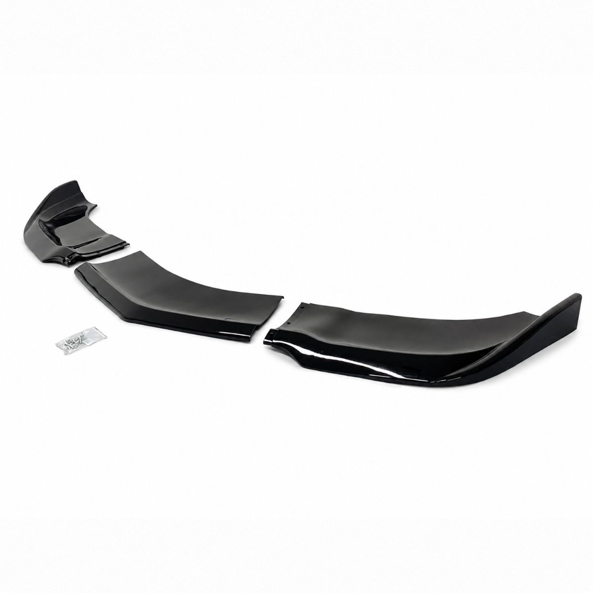 Frontläpp – SRT-stil – blanksvart - 4