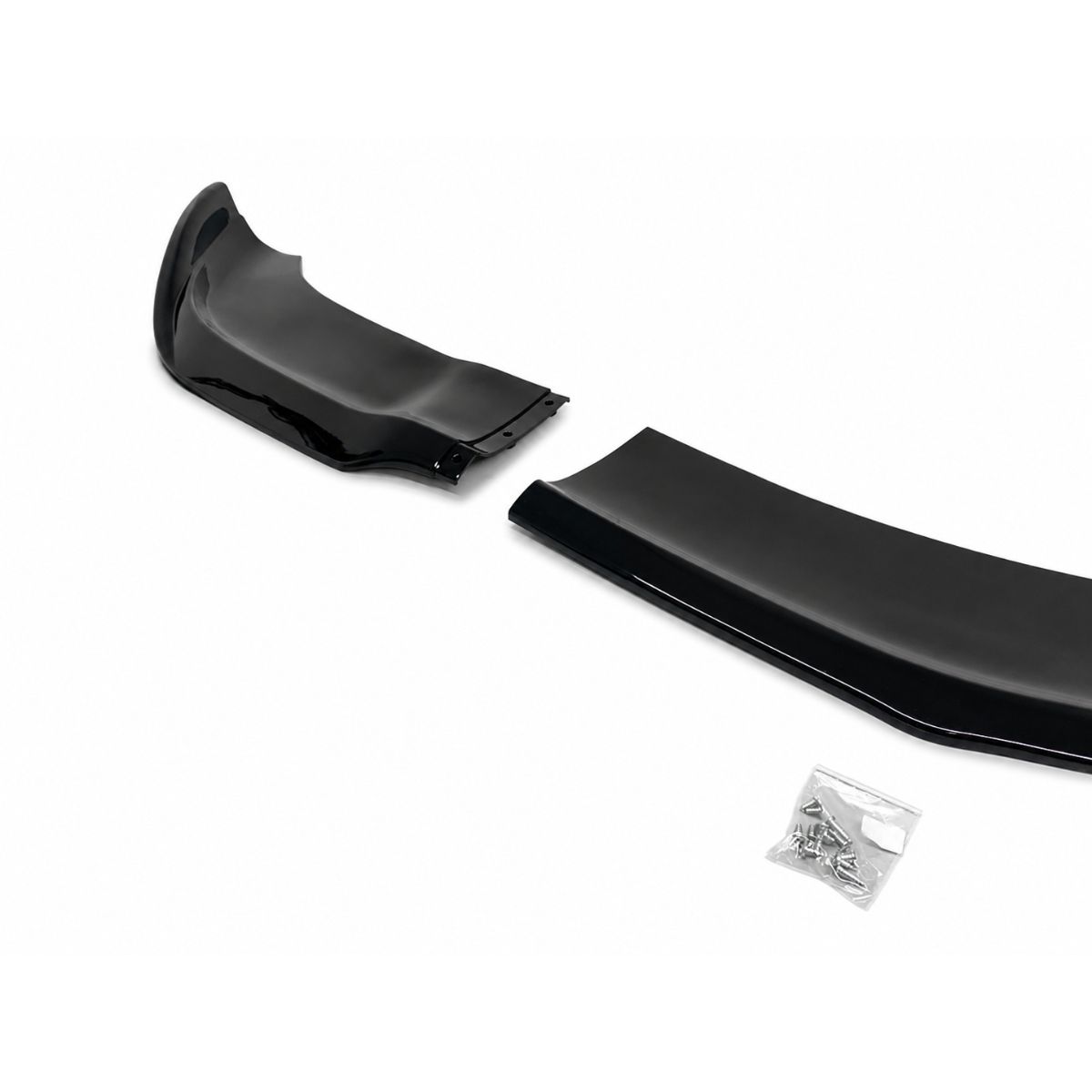 Frontläpp – SRT-stil – blanksvart - 6
