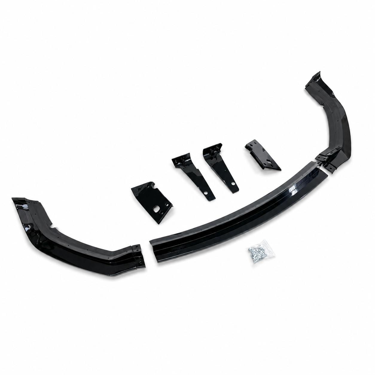 Frontläpp – H Style – mattsvart - 3