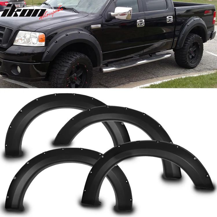 Fender Flares - Pocket Rivet Style (F150 04-08) - 2