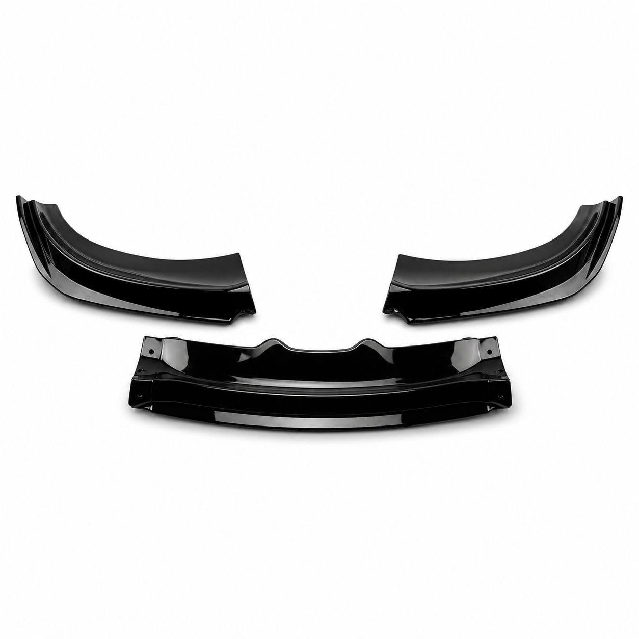 Frontläpp – V1 Style – blanksvart - 6