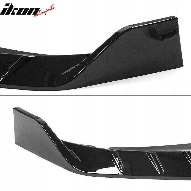Frontläpp – V2 Style – blanksvart - 7