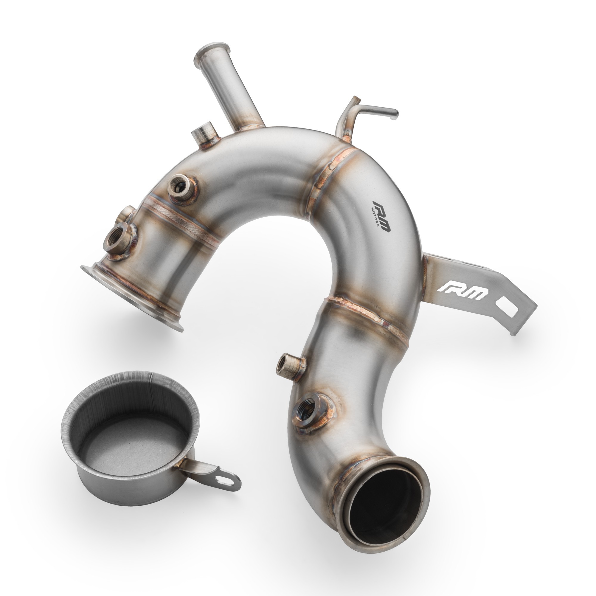 RM Motors Downpipe Volkswagen Golf VIII 2.0 TDI GTD
