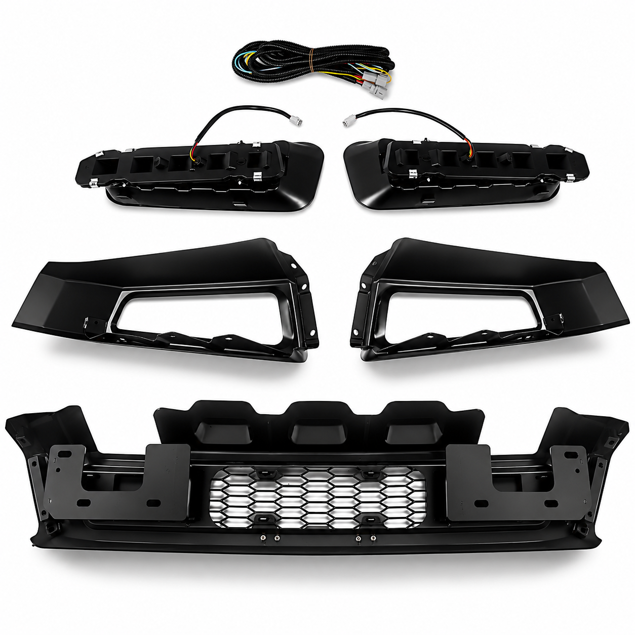Främre stötfångare Raptor + LED-ljus (F150 10-14 SVT) - 16