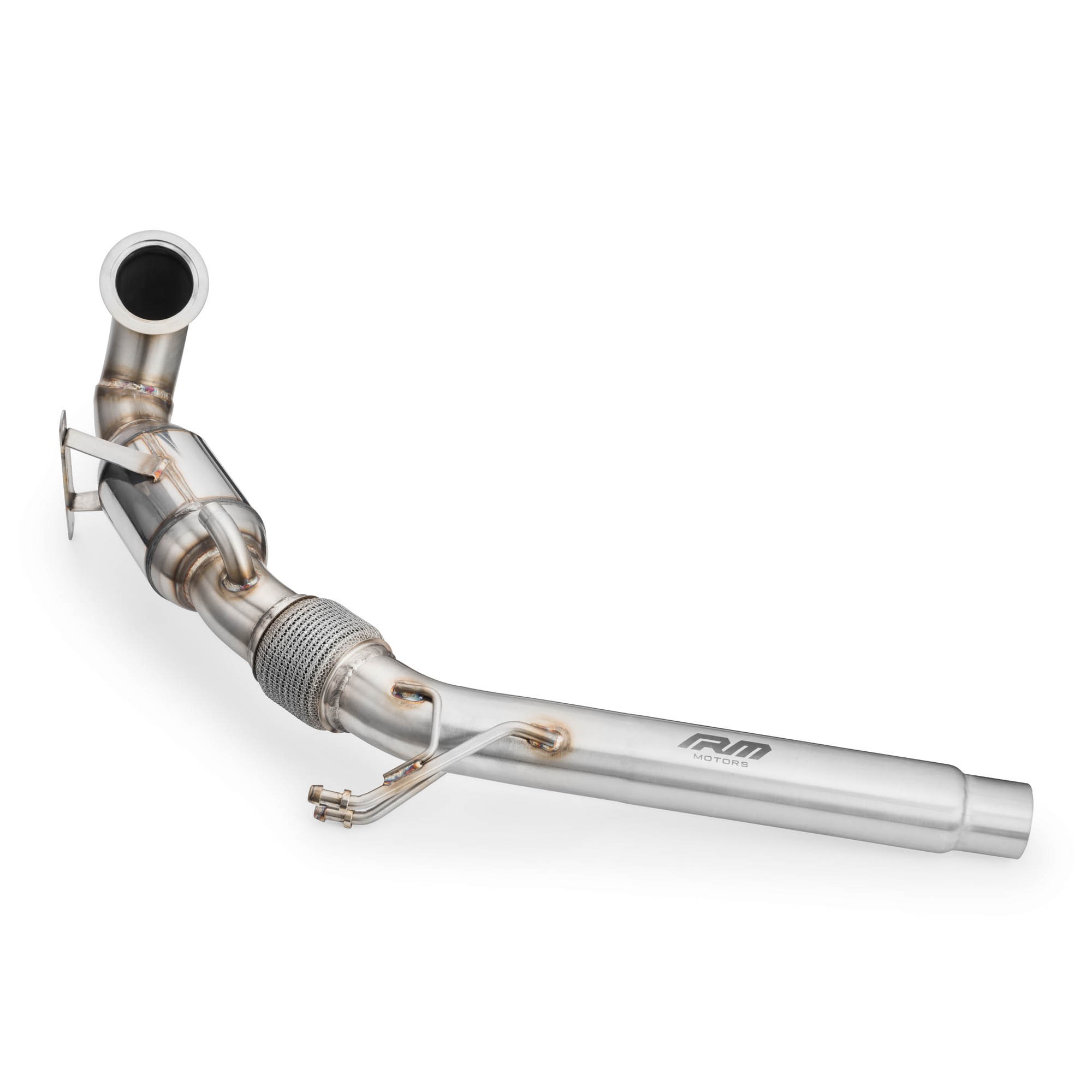 RM Motors Downpipe Audi A3 Limousine 2.0 TFSI (8VS, 8VM) med katalysator