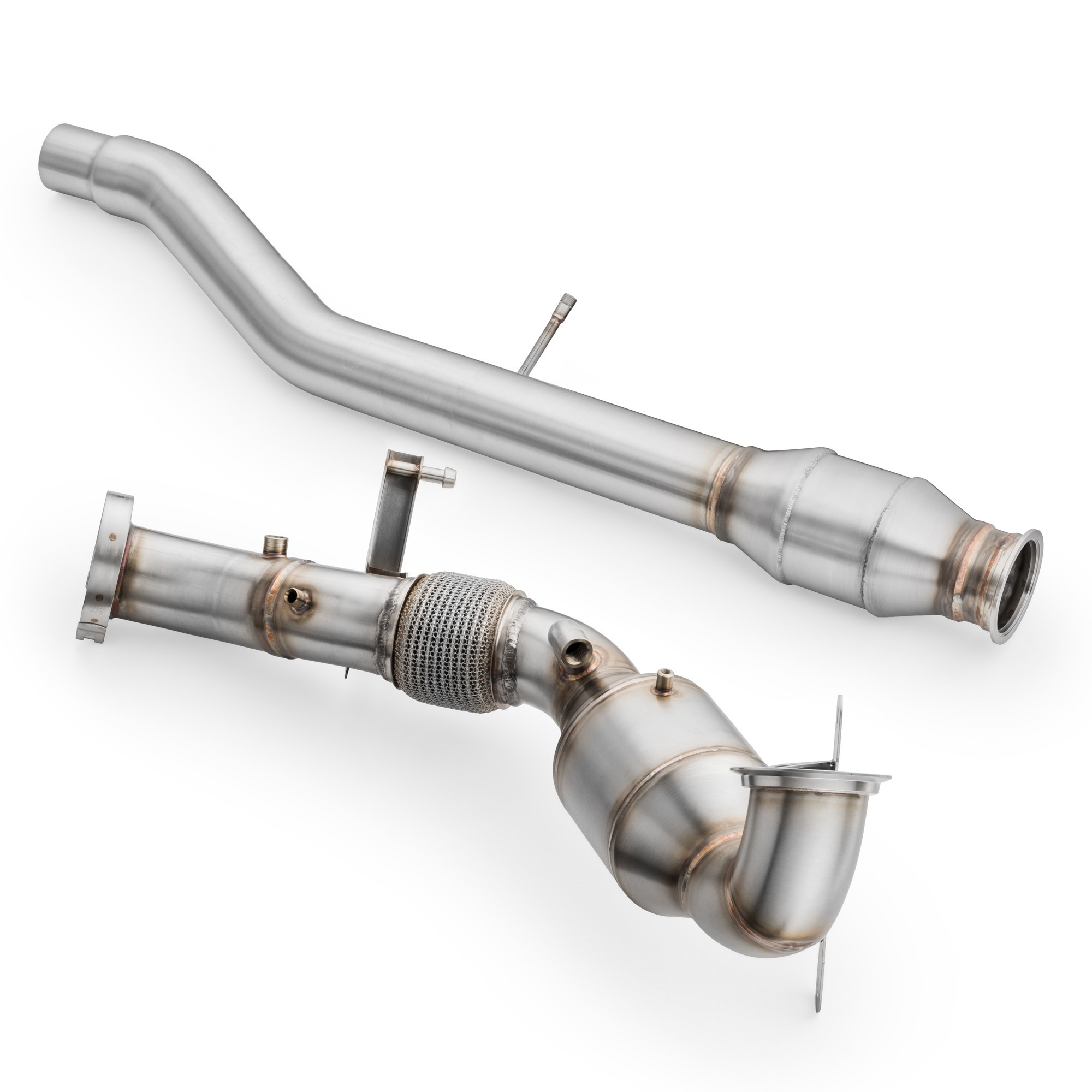 RM Motors Downpipe Audi A3, S3 2.0 TFSI OPF/GPF med katalysator