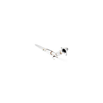 RM Motors Downpipe Audi A3 8P 1.8, 2.0 TFSI med ljuddämpare – 160, 200 hk