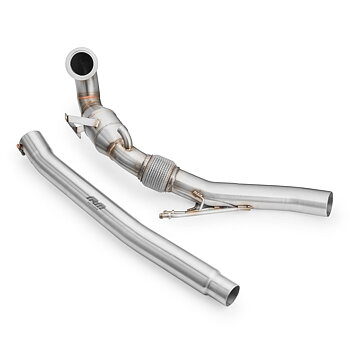 RM Motors Downpipe Audi S3 Quattro Sportback 8VA, 8VF med ljuddämpare