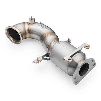RM Motors Downpipe Abarth 500 / 595 1.4T med EURO 4 katalysator